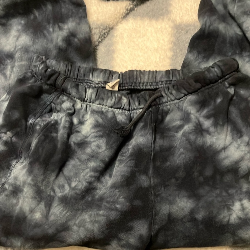 Old Navy Black Tie-Dye Joggers